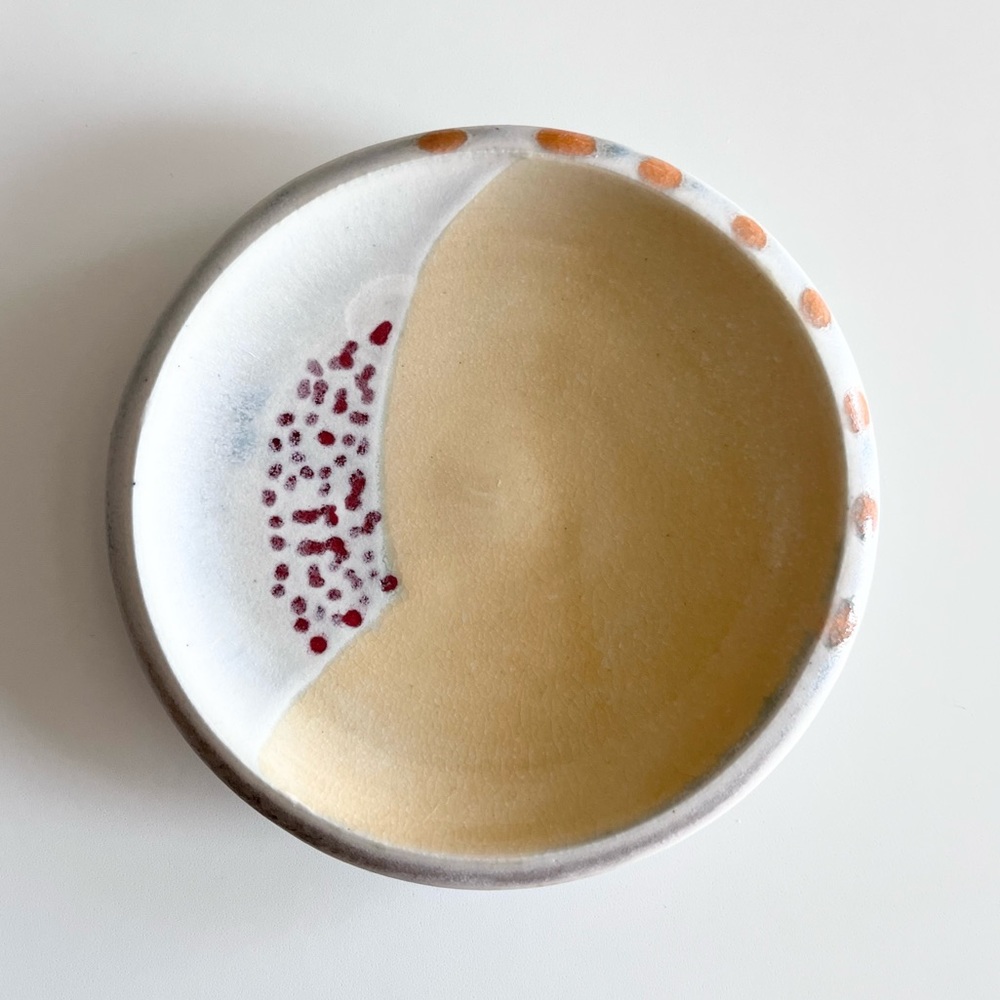 Deb Schwartzkopf’s Handmade Ceramic Tiny Plate